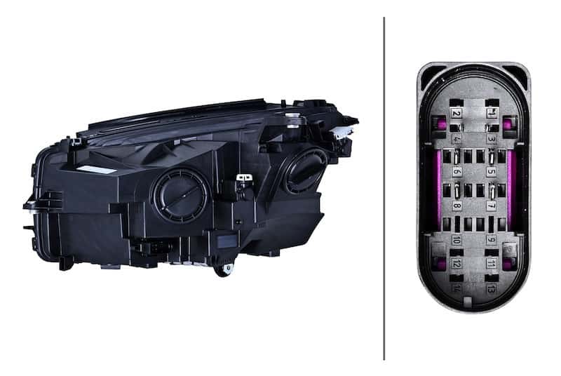 Hella — Hella 2016-2021 Mercedes-Benz GLC250 Headlight Assembly - view 2