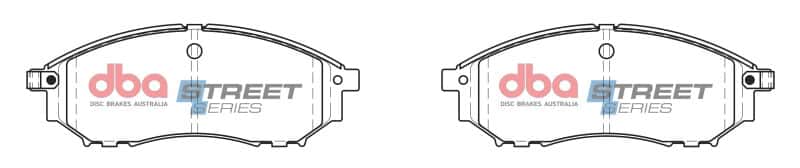 DBA — DBA 09-13 Infiniti G37 (Excl Sport Brake Pkg) Street Series Front Brake Pads
Brake Pad - view 2