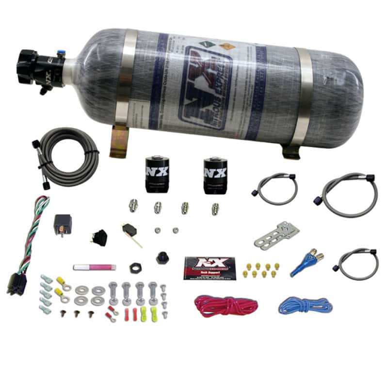 Nitrous Express — Nitrous Express All Dodge EFI Single Nozzle Nitrous Kit w/Composite Bottle
Injection System Kit
N2OSys - view 3