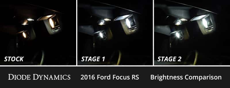 Diode Dynamics — Diode Dynamics 16-18 d Focus RS Interior LED Kit Cool White Stage 1 - view 3