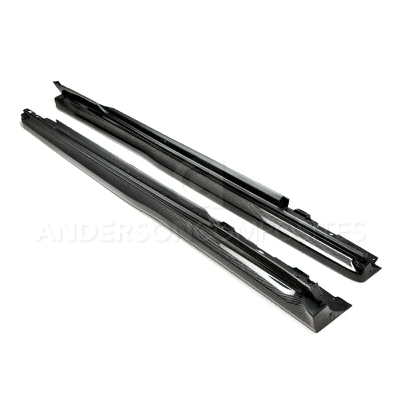 Anderson Composites — Anderson Composites 14-15 Chevrolet Camaro Type-Z28 Rockers - view 1