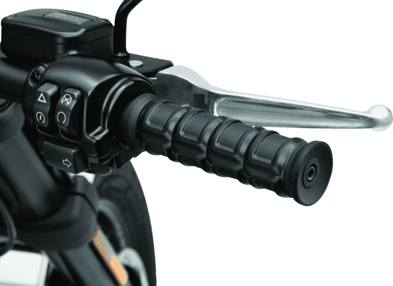 Kuryakyn — Kuryakyn Dillinger Grips Throttle-By-Wire Black - view 2
