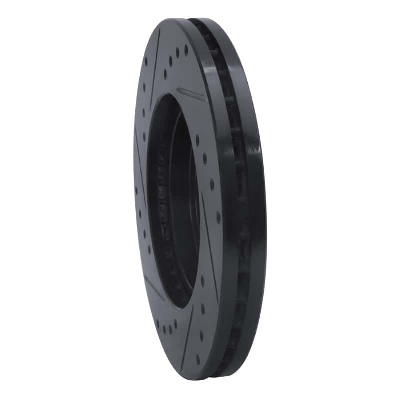 R1 Concepts — R1 92-95 Toyota MR2 Front Right Drilled & Slotted Black Brake Rotor
R1 Brake Rotor Drill - view 4
