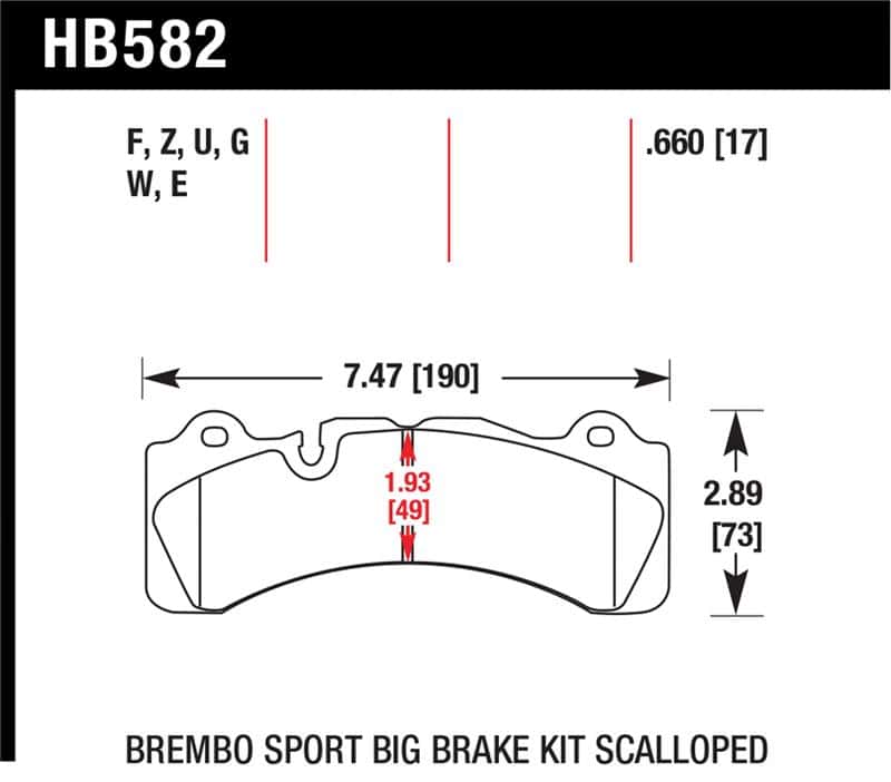 Hawk Performance — Hawk HPS Street Brake Pads
Disc Brake Pad - view 1