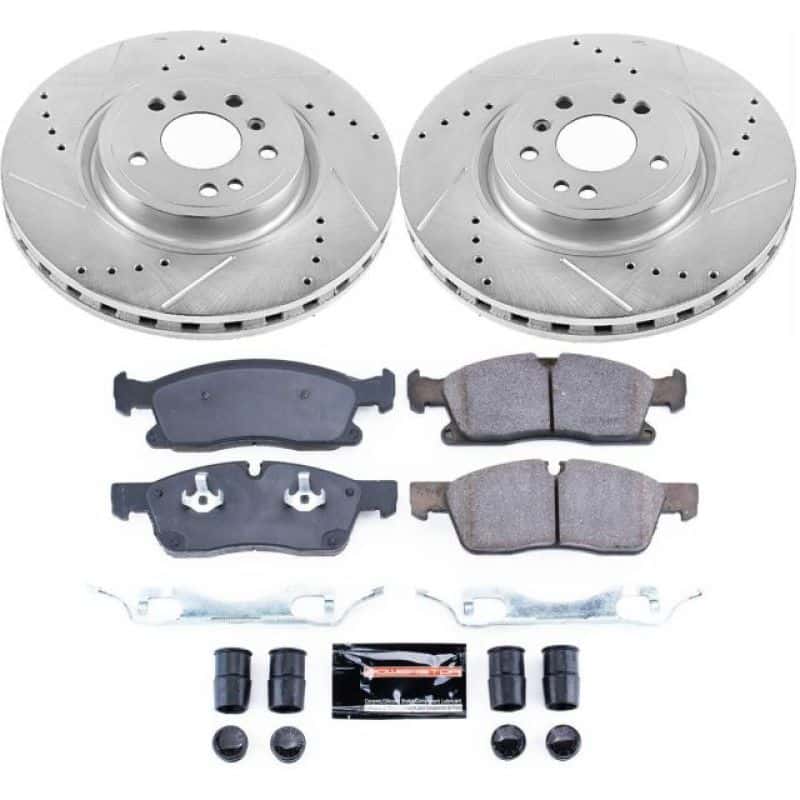 PowerStop — Power Stop 2016 Mercedes-Benz GLE300d Front Z23 Evolution Sport Brake Kit - view 1