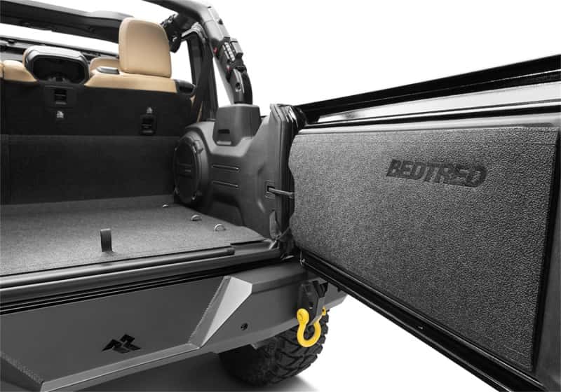 BedRug — BedRug 18-23 Jeep Wrangler JL BedTred 4 Door 6 PC Rear Kit w/ Gap Hider - view 5