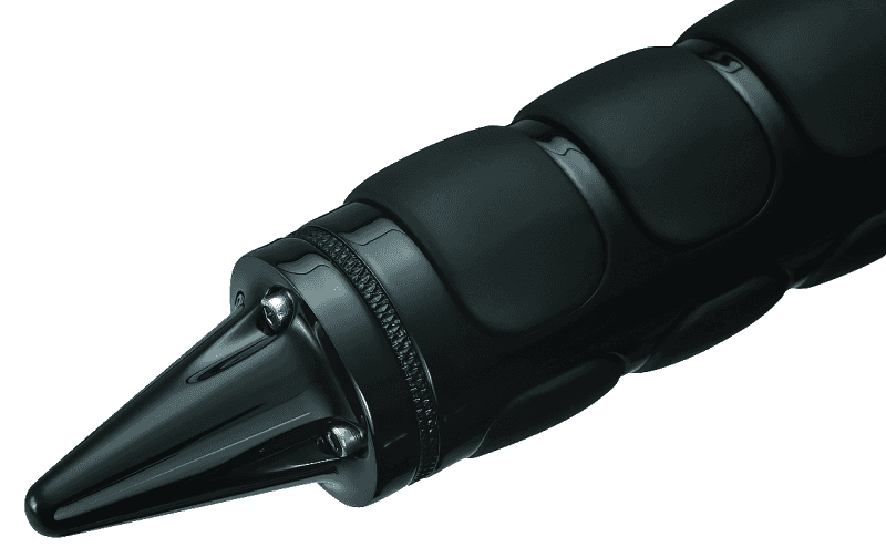 Kuryakyn — Kuryakyn Stiletto End Caps Grips Black - view 2