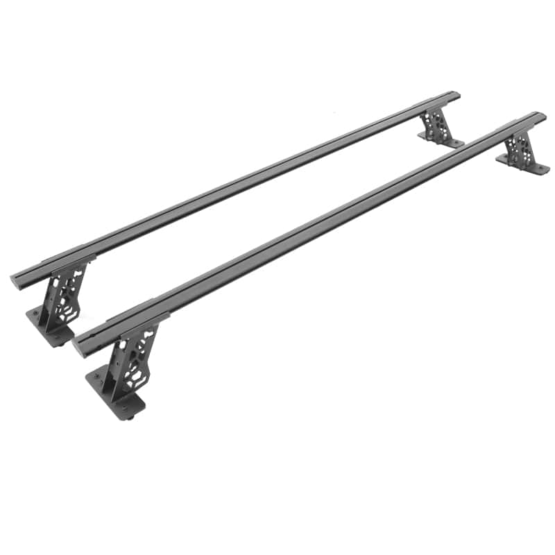 Go Rhino — Go Rhino 15-22 Ford F-150 / 07-21 Toy. Tundra XRS Cross Bars Kit - Tex Blk (Attch Tonneau Cvr T-Trk)
XRS Bed Cross Rails - view 11