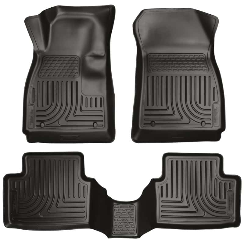 Husky Liners — Husky Liners 12-14 Chevrolet Sonic Weatherbeater Black Front & 2nd Seat Floor Liners
Floor Liners - view 1