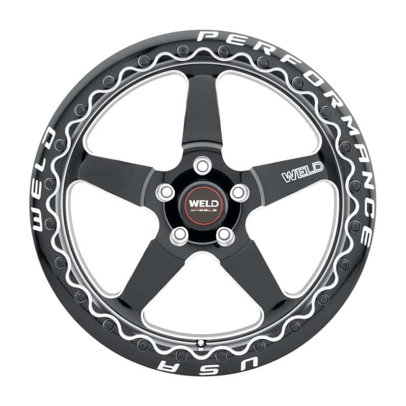 Weld — Weld S156 15x10 Ventura 6 Drag 6x139.7 ET38 BS7.00 Gloss BLK MIL DIA 106.1 - view 2