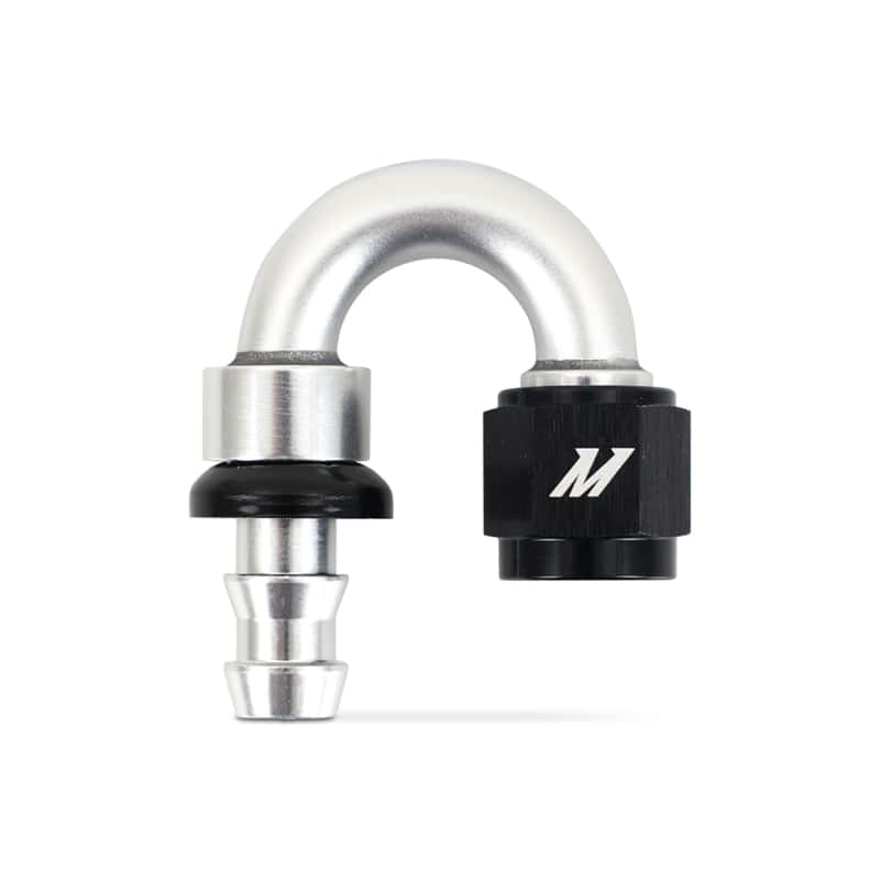 Mishimoto — Mishimoto 180 Degree Push Lock Fitting - 6AN
Hose Fitting - view 1