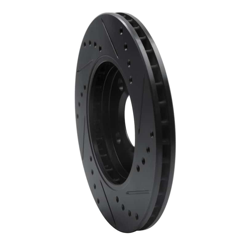 R1 Concepts — R1 84-91 BMW 325I (USA/Canada) Front Left Drilled & Slotted Black Brake Rotor
R1 Brake Rotor Drill - view 4