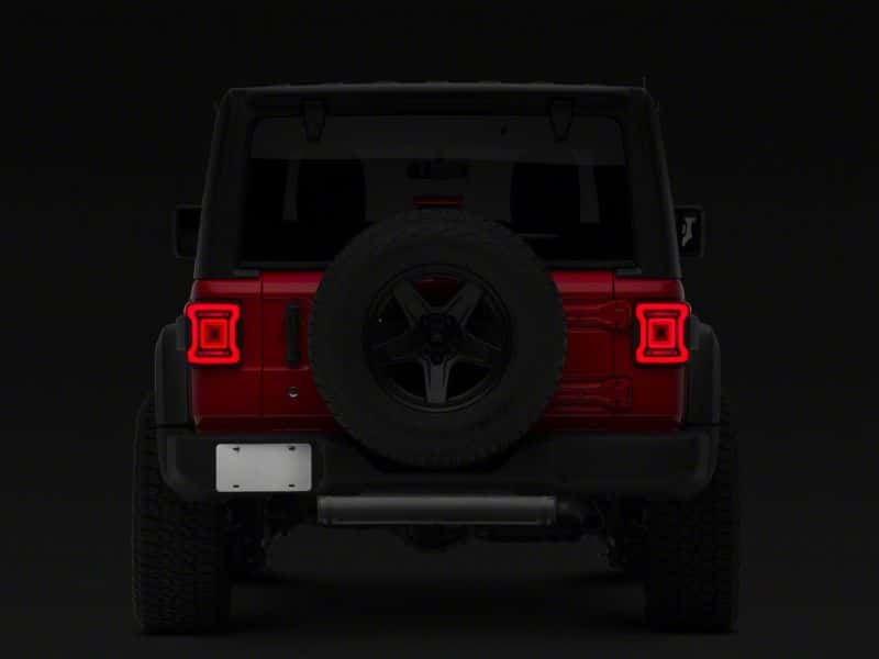 Raxiom — Raxiom 18-23 Jeep Wrangler JL Horizon LED Tail Lights- BlkHousing- Red Lens
Lights - view 12