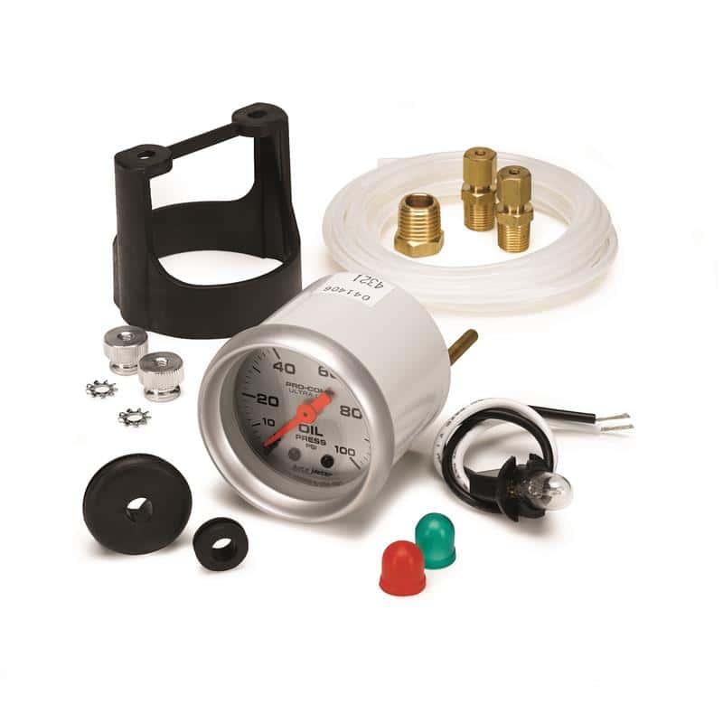 AutoMeter — Autometer Ultra-Lite 52mm 0-100 PSI Mechanical Oil Pressure Gauge
2" OIL PRESS, 0-100 - view 3