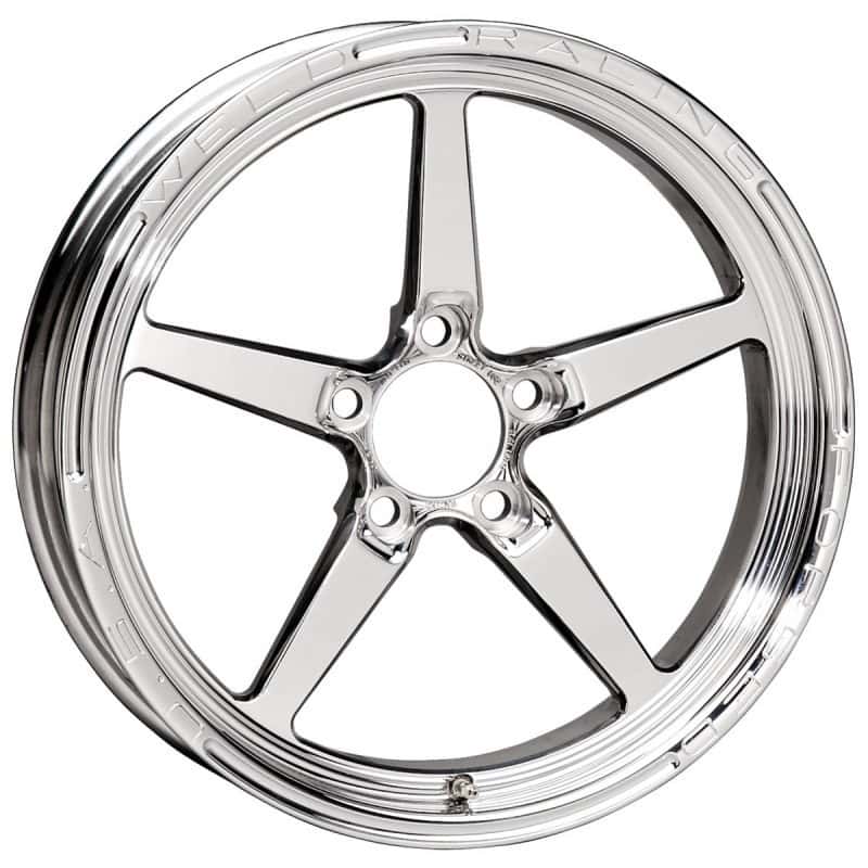 Weld — Weld Alumastar 1-Piece 17x4.5 / 5x4.5 BP / 2.25in. BS Polished Wheel - Non-Beadlock
17x4.5'' Alumastar - view 1