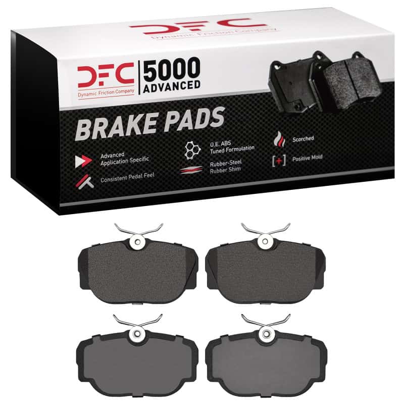 DFC — DFC 89-02 BMW Z1 Front/Rear 5000 Advanced Low Metallic Brake Pads
DFC Brake Pad Set - view 4