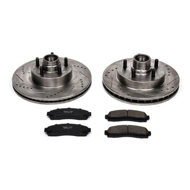 PowerStop — Power Stop 01-03 Ford Explorer Sport Front Z23 Evolution Sport Brake Kit - view 1