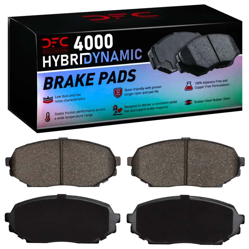 DFC — DFC 90-93 Asuna Sunfire Front 4000 HybriDynamic Brake Pads
DFC Brake Pad Set - view 5
