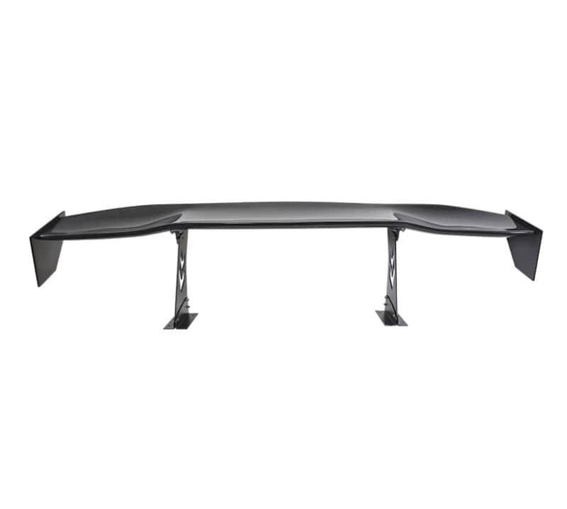 NRG — NRG Carbon Fiber Spoiler - Universal (69in.) w/NRG Logo / Stand Cut Out / Large Side Plate - view 1