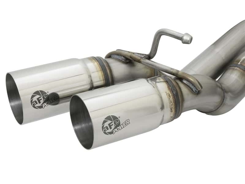 aFe — aFe Rebel Exhausts Cat-Back SS w/Polished Tip 16 Toyota Tacoma V6-3.5L
Cat-Back Exhaust - view 2
