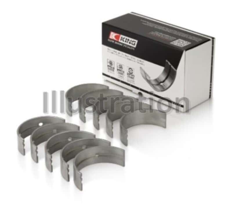 King Engine Bearings — King Engine Bearings Ford 122 Ci Pinto (Size +0.50mm) Main Bearing Set
Engine Bearing - view 1