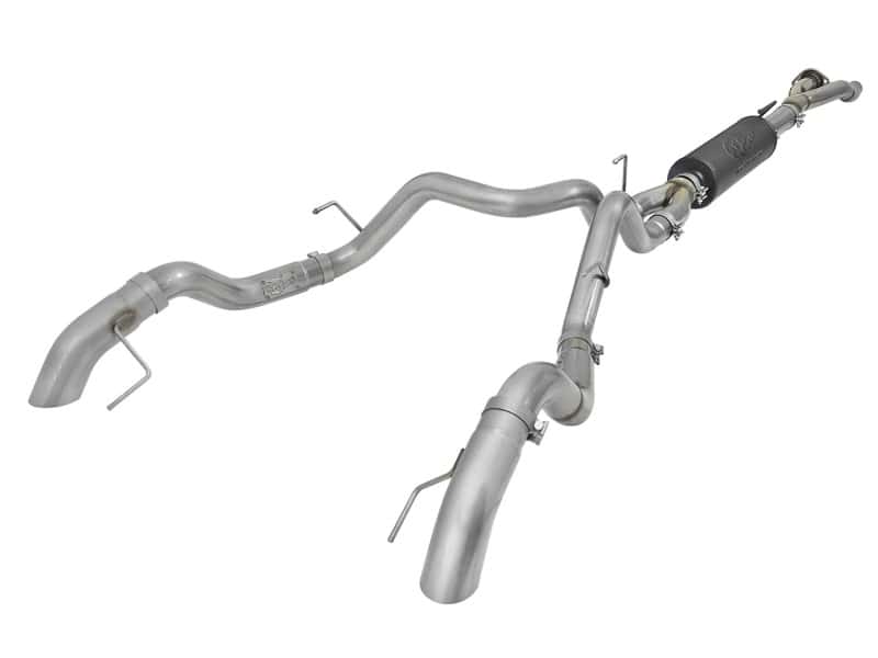 aFe — aFe MACH Force-Xp Cat-Back Exhaust w/Dual Hi-Tuck Tips 17-18 Ford F-150 Raptor V6-3.5L (tt)
Cat-Back Exhaust - view 1