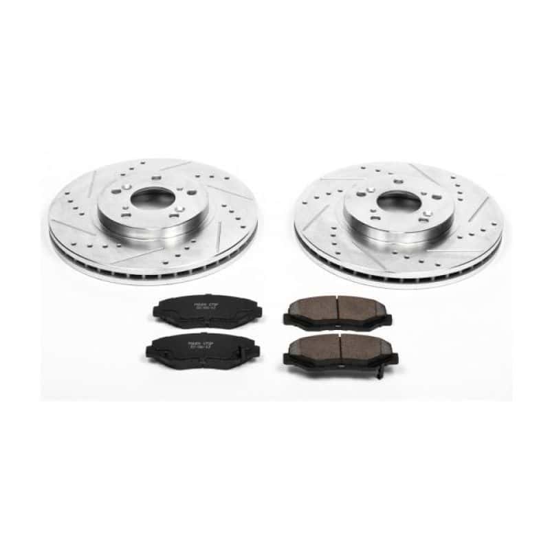 PowerStop — Power Stop 03-08 Honda Pilot Front Z23 Evolution Sport Brake Kit - view 1