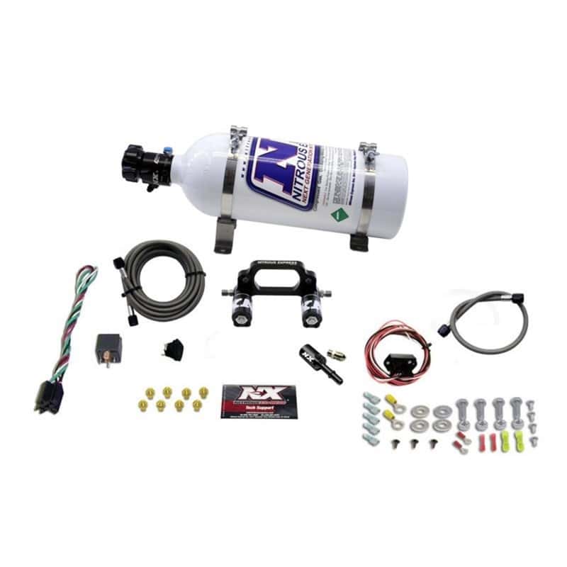 Nitrous Express — Nitrous Express Polaris RZR 800cc Nitrous Plate Kit w/5.0lb Bottle
Injection System Kit
N2OSys - view 1
