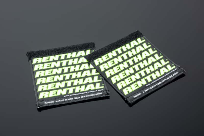 Renthal — Renthal Team Clean Grip - Black/Green/White - view 2