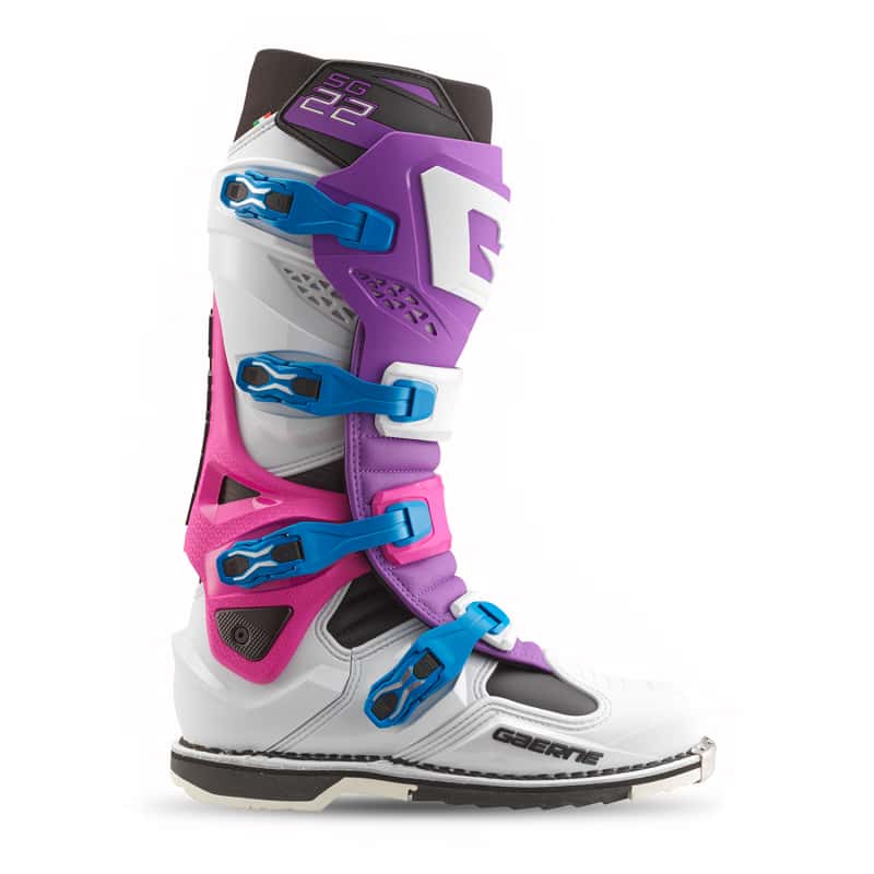 Gaerne — Gaerne SG22 Limited Edition Boot Purple/White/Rhodamine Size - 9 - view 2