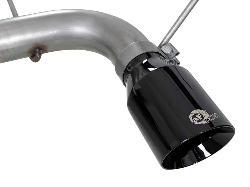 aFe — aFe Large Bore HD 3in 304 SS Cat-Back Exhaust w/ Black Tips 14-19 Jeep Grand Cherokee (WK2) V6-3.6L
Cat-Back Exhaust - view 2