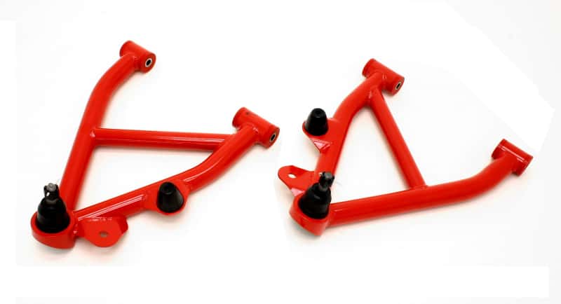 BMR Suspension — BMR 82-82 3rd Gen F-Body Non-Adj. A-Arms Lower (Polyurethane) w/ No Spring Pocket - Red
Lower Control Arms - view 1