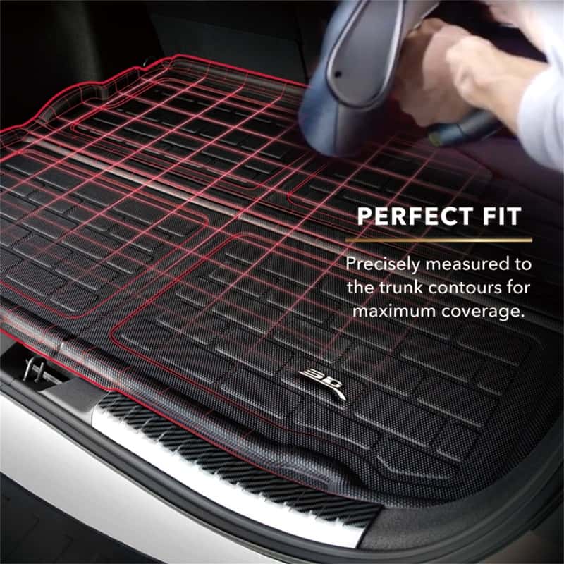 3D MAXpider — 3D MAXpider 2014-2016 Tesla Model S Kagu Cargo Liner - Black
Cargo Area Liner - view 3