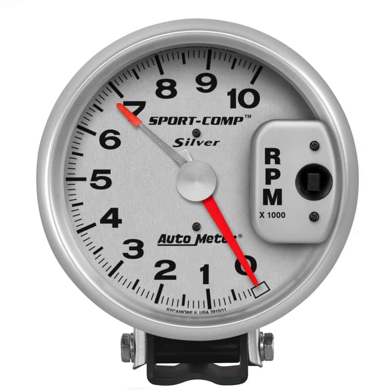 AutoMeter — Autometer Ultra-Lite 5 inch 10K RPM w/ Redline Tachometer
5" TACH, 10,000 RPM, - view 1