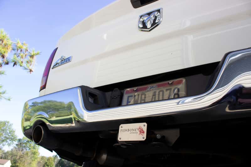 Fishbone Offroad — Fishbone Offroad Hitch Cover - 2In Hitch - Black Powdercoated Steel - view 11