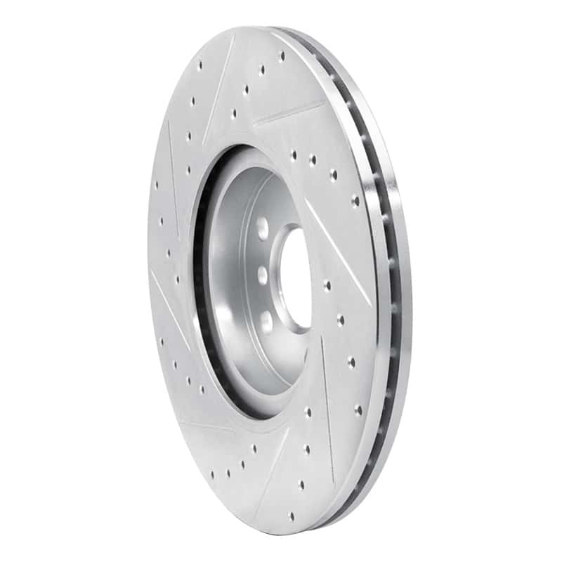 R1 Concepts — R1 15-25 BMW X1 (USA/Canada) Front Right Drilled & Slotted Silver Brake Rotor
R1 Brake Rotor Drill - view 4