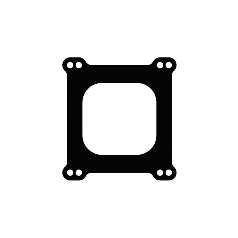 Cometic Gasket — Cometic Holley 4 Barrel 4150 Style .039in Fiber Carburetor Gasket - 3.770in x 3.880in - Open Plenum
Carburetor Gasket - view 1