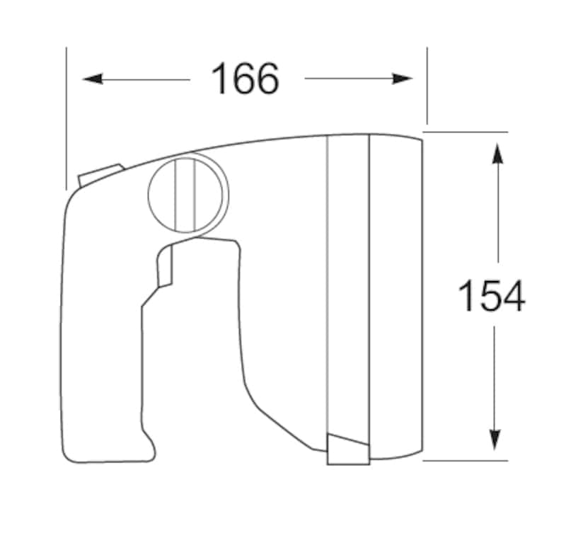 Hella — Hella Search Lamp Mg12 1H5 - view 4