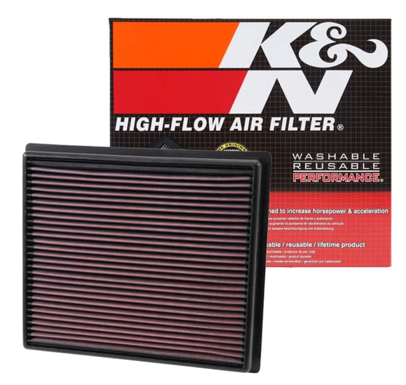 K&N Engineering — K&N Replacement Panel Air Filter for Toyota 2014 Tundra 4.6L/5.7L/ 2014 Sequoia 5.7L V8
Replacement Air Filt
Air Filter - view 5