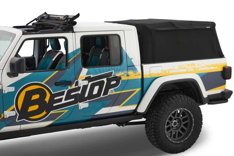 Bestop — Bestop 20-26 Jeep Gladiator For 5 Ft. Bed Supertop For Truck 2 (Black Diamond)
Supertop for Truck 2 - view 10