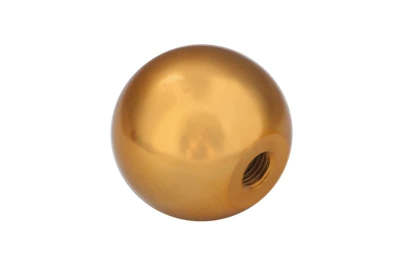 Torque Solution — Torque Solution Billet Shift Knob (Gold): Universal 12x1.25 - view 1