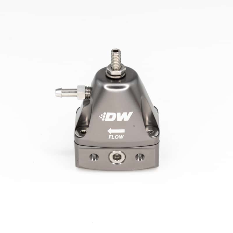 DeatschWerks — DeatschWerks DWR1000iL In-Line Adjustable Fuel Pressure Regulator - Titanium
Regulators
Regulator - view 2