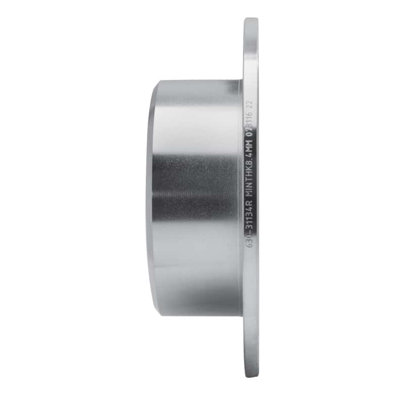 R1 Concepts — R1 88-90 BMW 325IX Rear Right Drilled & Slotted Silver Brake Rotor
R1 Brake Rotor Drill - view 3