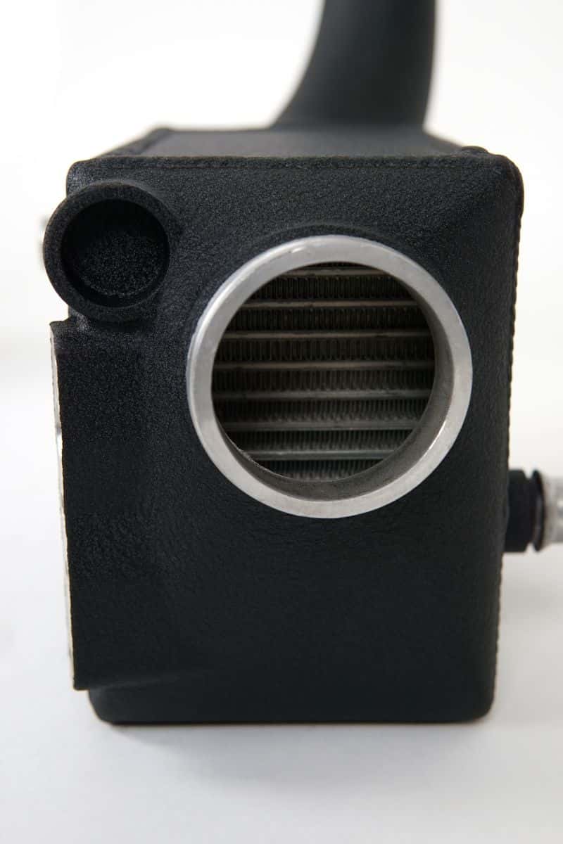 CSF — CSF 16-21 BMW M5 (F90) / 17-21 BMW M8 (F91/F92/F93) Twin Charge-Air-Cooler Set - Crinkle Black
CSF FI Air Cooler - view 4