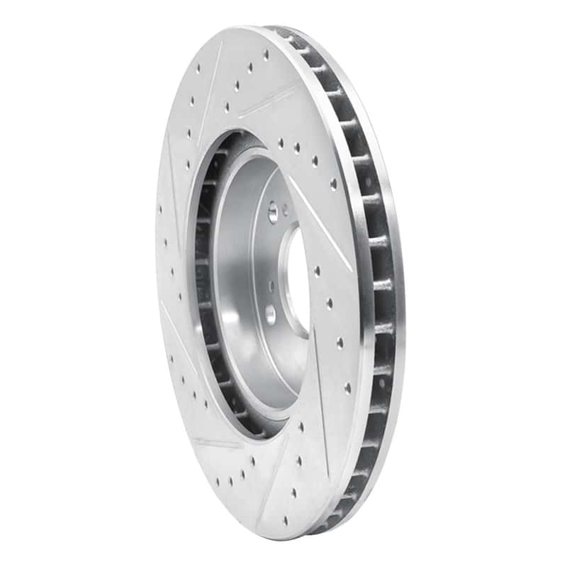 R1 Concepts — R1 05-12 Acura RL Front Right Drilled & Slotted Silver Brake Rotor
R1 Brake Rotor Drill - view 4