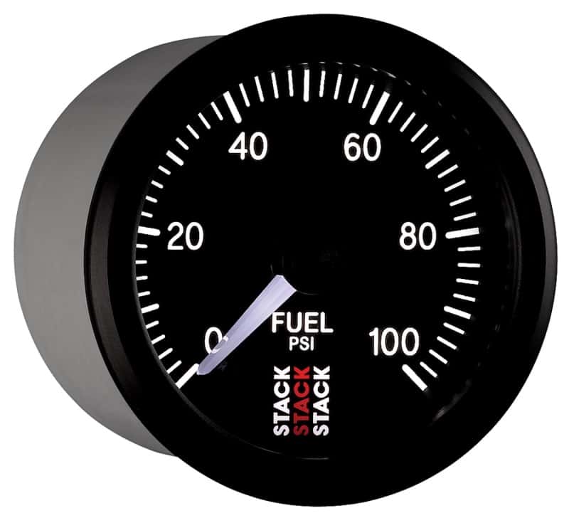 AutoMeter — Autometer Stack 52mm 0-100 PSI 1/8in NPTF Male Pro Stepper Motor Fuel Pressure Gauge - Black
Ga FP Stpr Bk 100psi - view 6