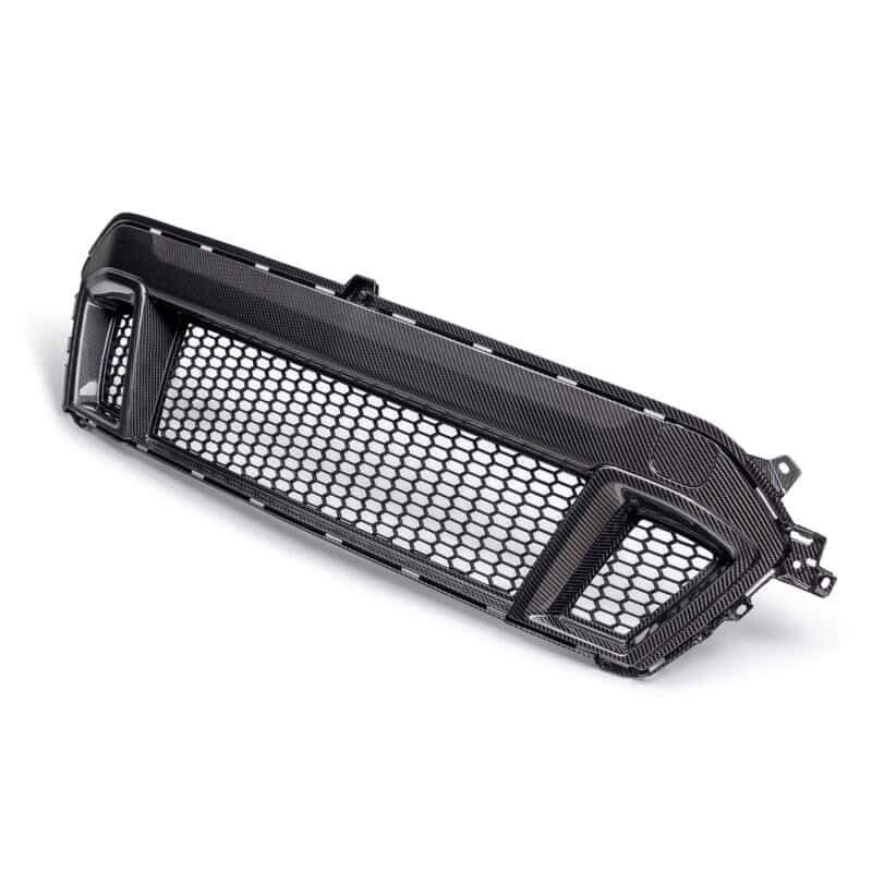 Anderson Composites — Anderson Composites 2024 Ford Mustang GT Carbon Fiber Front Grille - view 2
