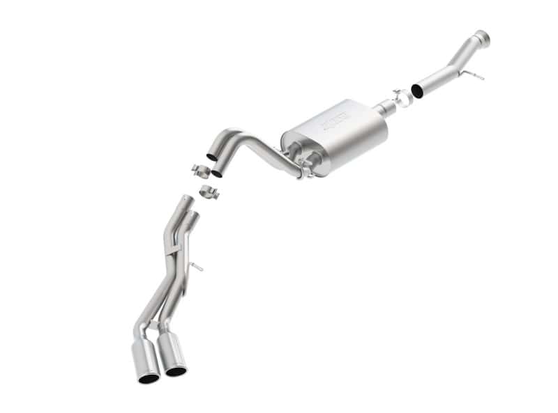 Borla — Borla 2015 Cadillac Escalade/Yukon Denali 6.2L V8 AT 2WD/4WD Split Side Exit SS S-Type CB Exhaust
Cat-Back System
ExhstSysKt - view 2
