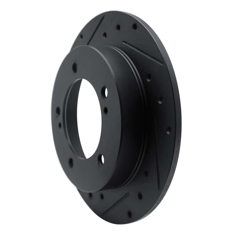 R1 Concepts — R1 83-98 Chevrolet Tracker Front Left Drilled & Slotted Black Brake Rotor
R1 Brake Rotor Drill - view 2