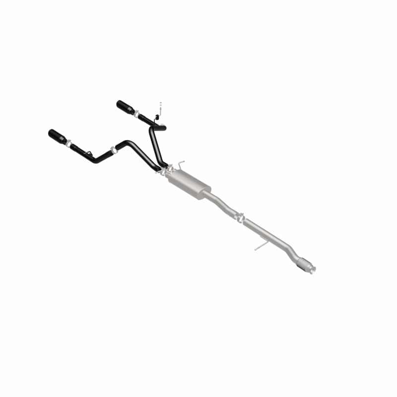 Magnaflow — MagnaFlow SYS Cat-Back 4in Black Dual Split Rear Tips 14-15 Chevy Silverado/GMC Sierra 4.3L-5.3L
Cat-Back - view 9
